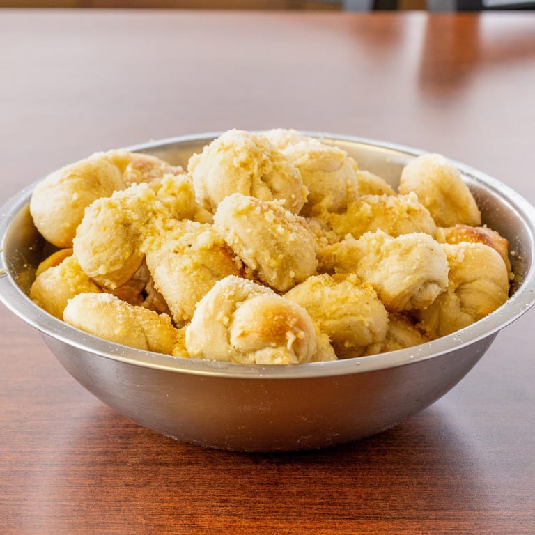 Delicious Garlic Knots Await