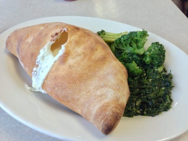 Cheese Calzone.
